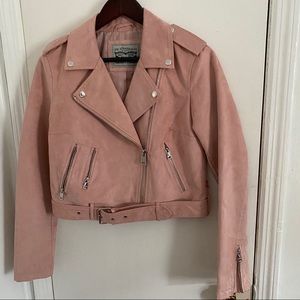 Levi’s Faux Suede Moto Jacket